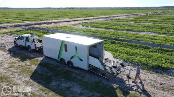 Guardian Agriculture in field MGM COMPRO cooperation eVTOL
